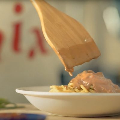 Salsa Rosa para pasta con CN Pediátrico Plus